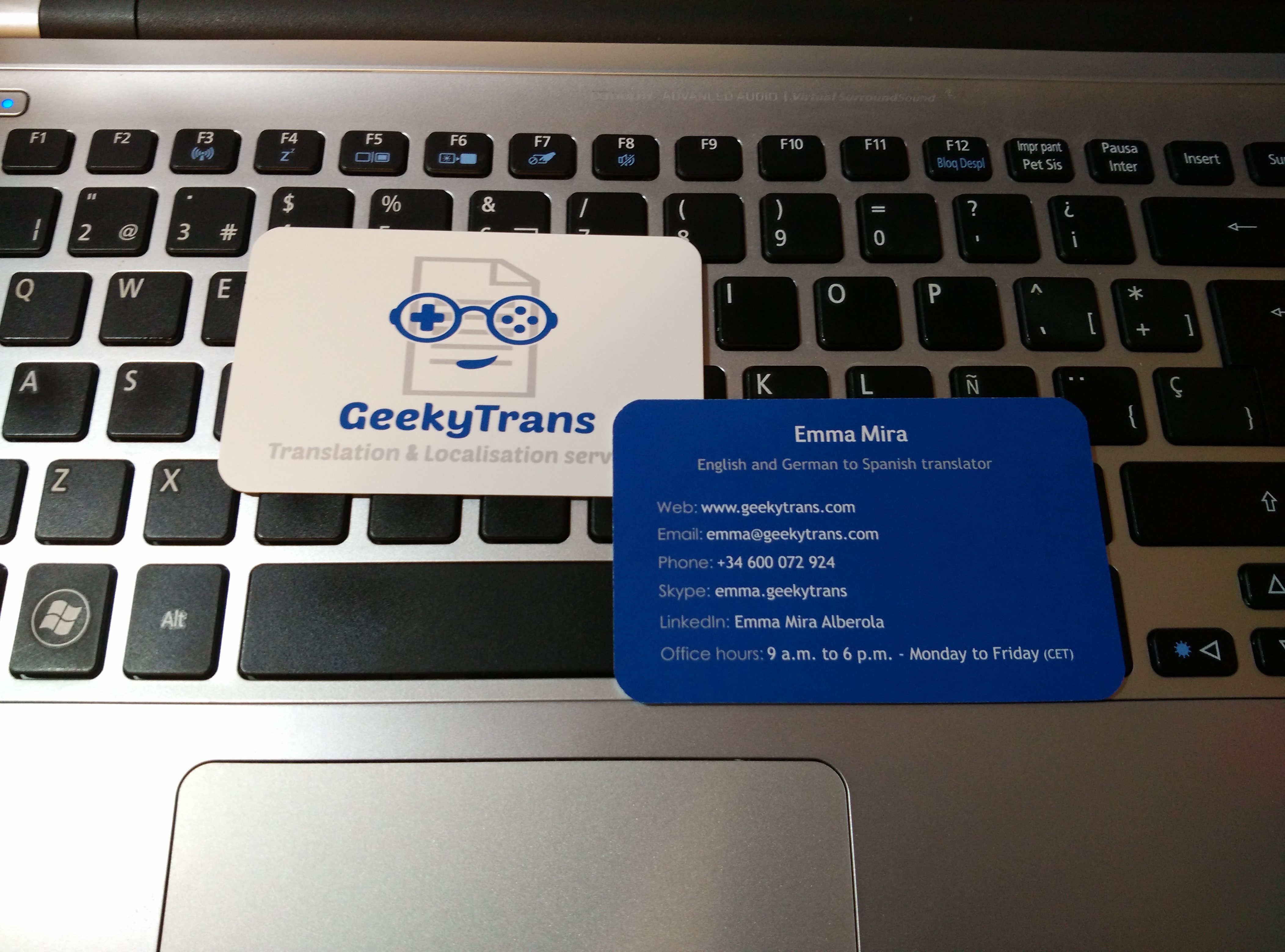 GeekyTrans Servicios de traducción y localización EN, DE> ES